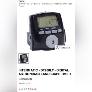 Digital Landscape Timer